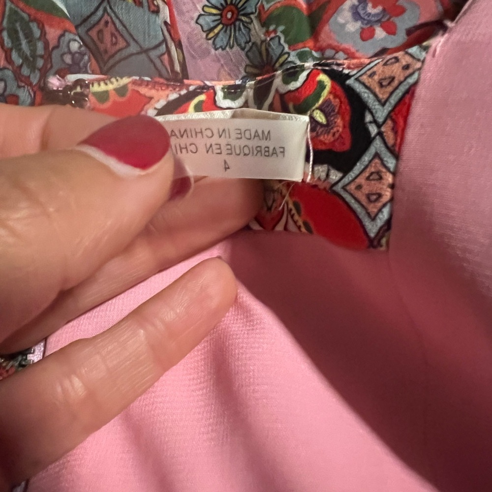 Alice and Olivia pleated dress. Size 4 - Picture 7 of 8